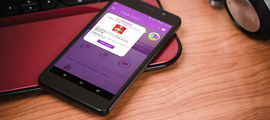 Xooloo Digital Coach app for Kids